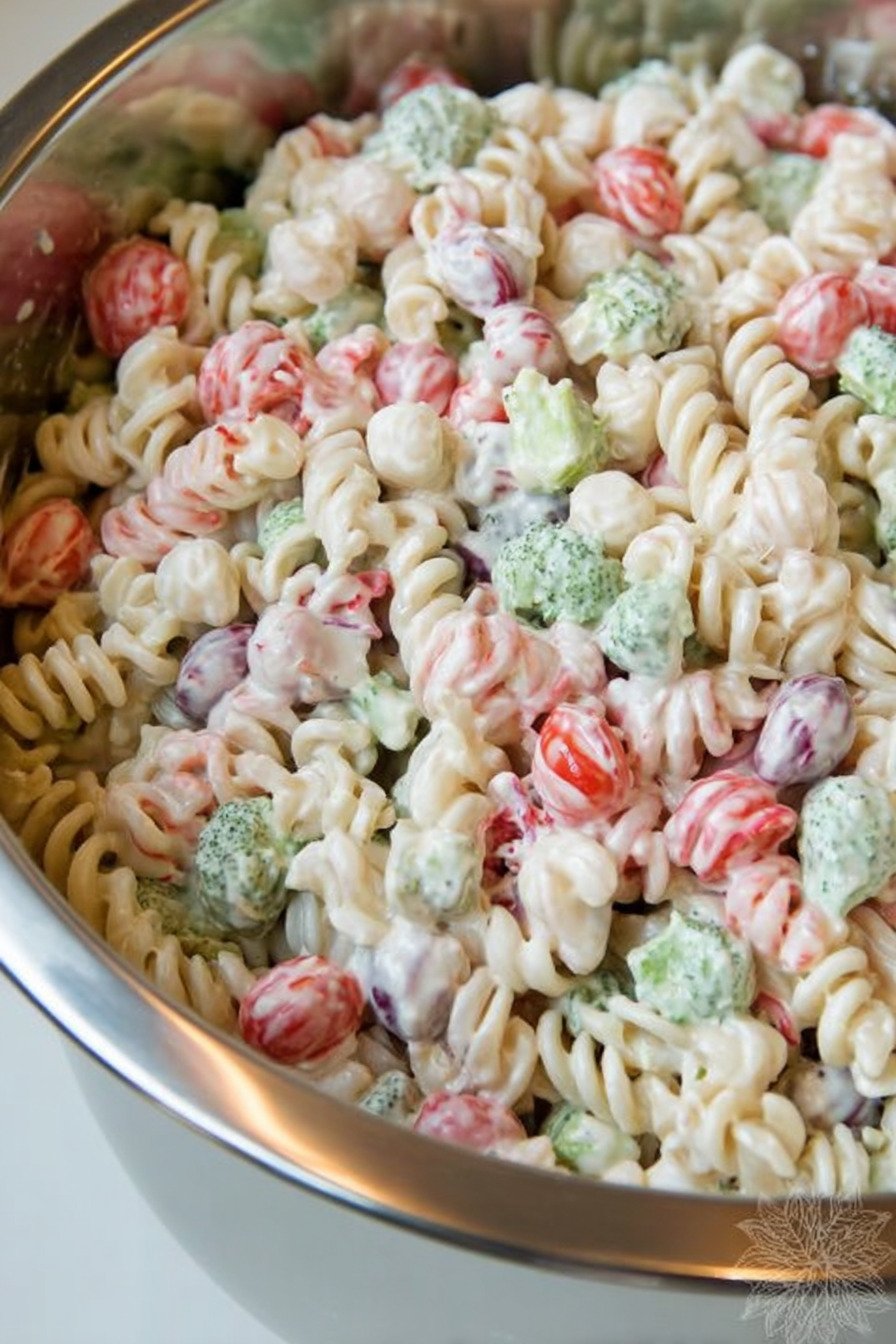 Cold Ranch Pasta Salad with Crisp Vegetables extra recipe photo
