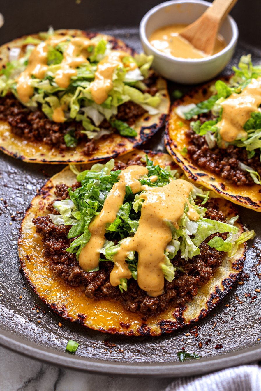 Big Mac Tacos | Crispy Smash Burger–Style Tacos with Special Sauce extra recipe photo