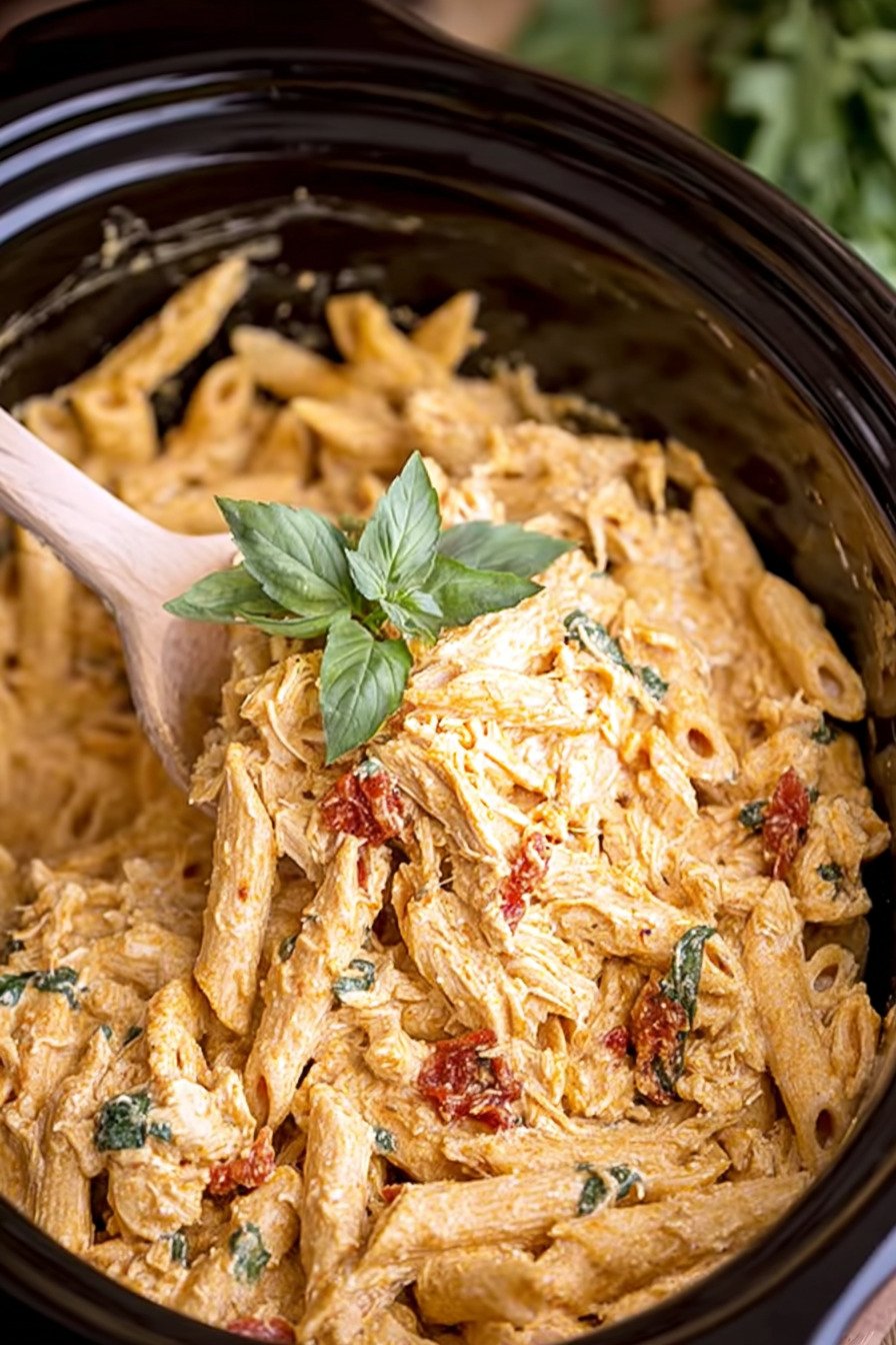 Crockpot Marry Me Chicken Pasta Recipe extra recipe photo