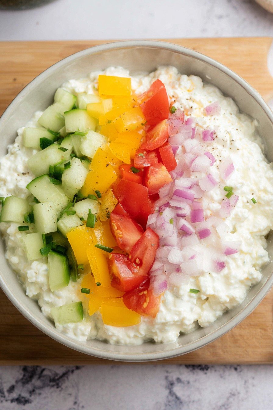 Savory Cottage Cheese Bowl extra recipe photo