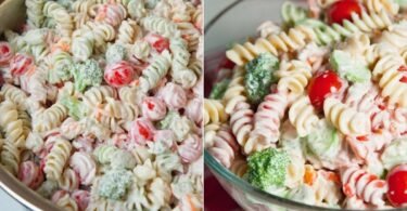 Cold Ranch Pasta Salad with Crisp Vegetables recipe photo