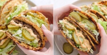 Big Mac Tacos | Crispy Smash Burger–Style Tacos with Special Sauce recipe photo