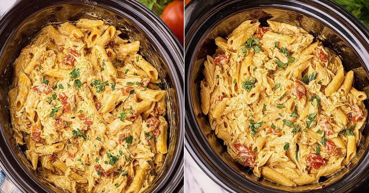 Crockpot Marry Me Chicken Pasta Recipe recipe photo