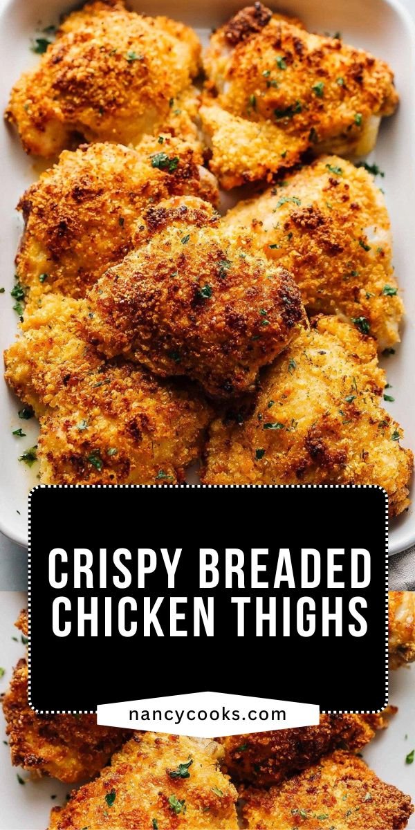 Crispy Baked Chicken Thighs Recipe save this recipe