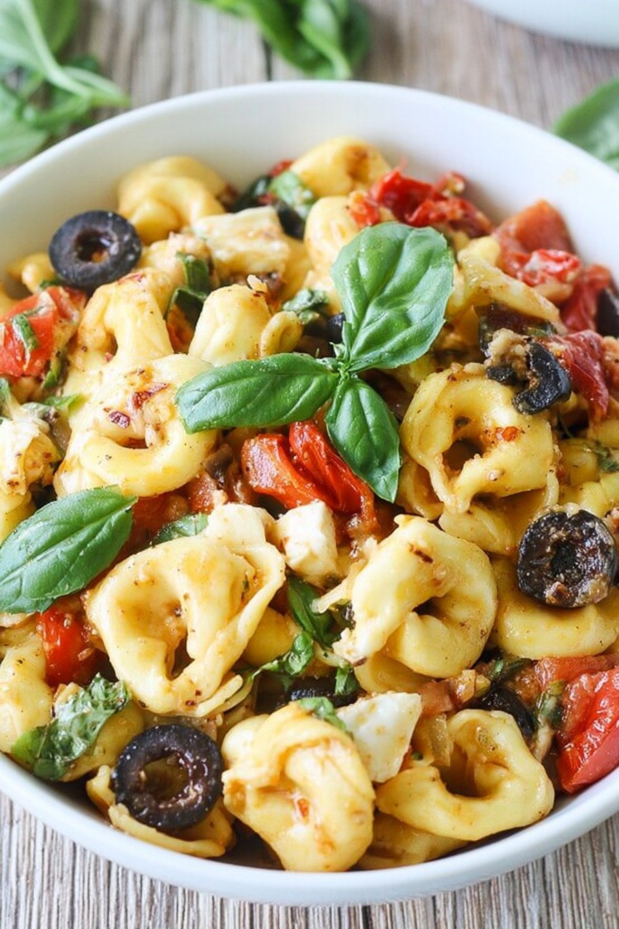 Yummy Roasted Red Pepper and Parmesan Tortellini Salad recipe tips