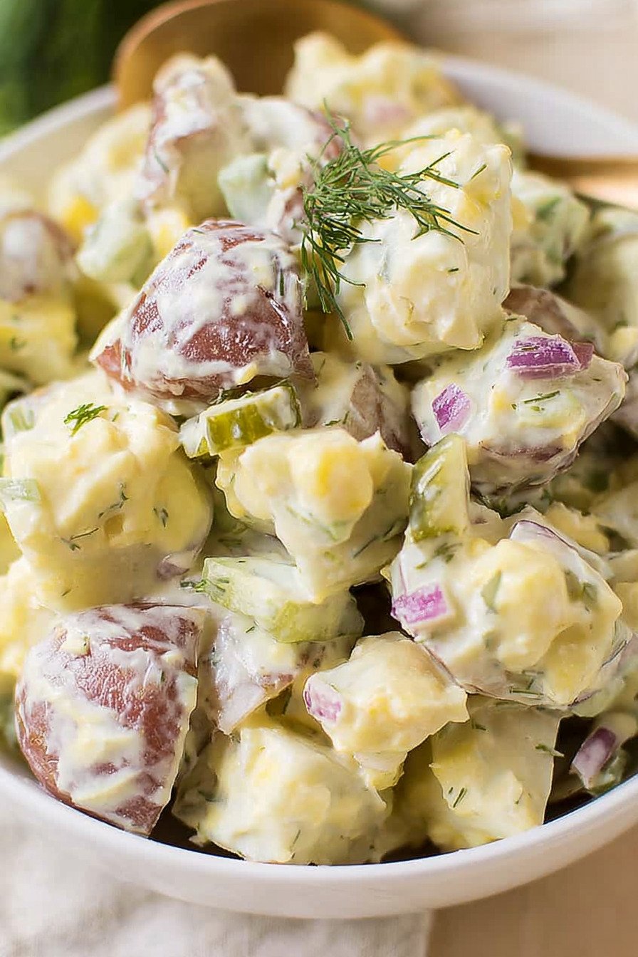 Dill Pickle Potato Salad recipe tips