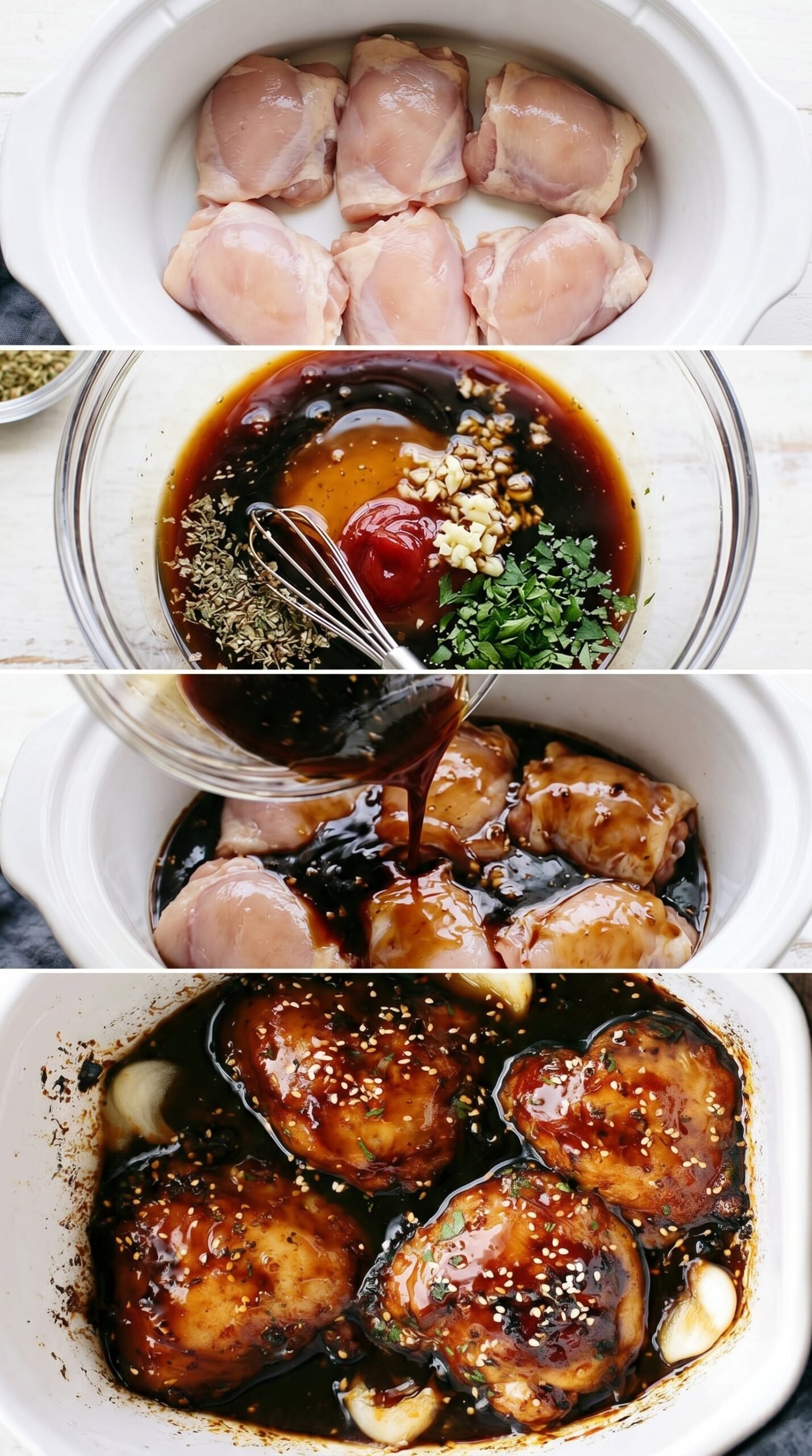 Crockpot Honey Garlic Chicken Recipe recipe instructions