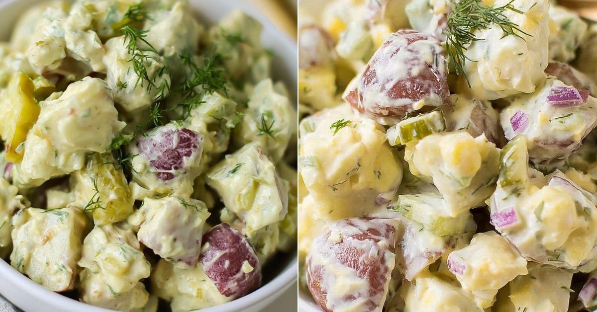 Dill Pickle Potato Salad recipe photo