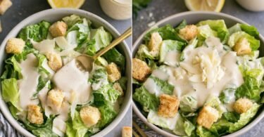 The Best Healthy Caesar Dressing for a Healthy Caesar Salad recipe photo